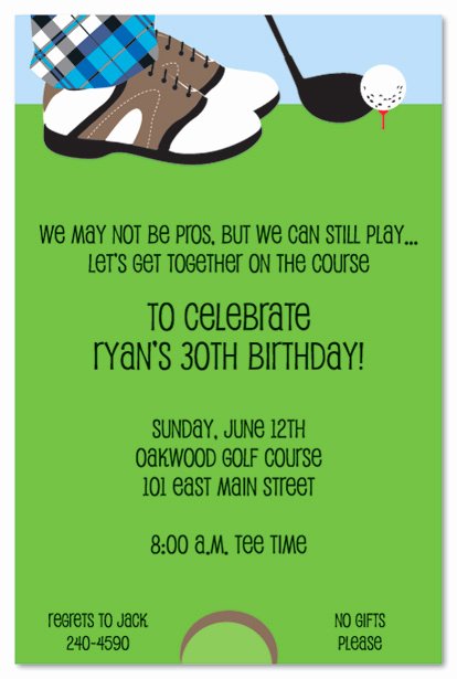 Golf Invitation Template Free Download Fresh 26 Of Golf Party Template
