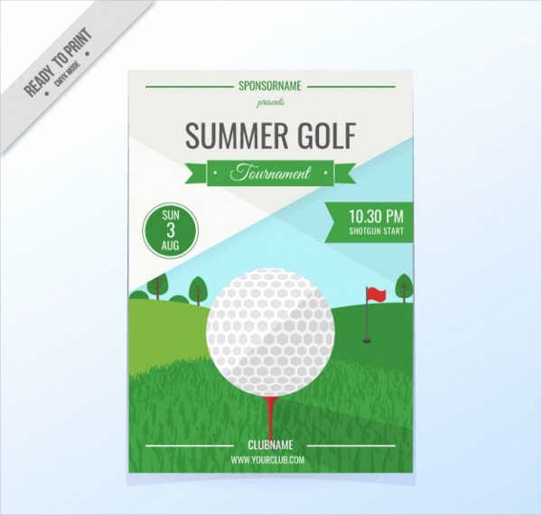 Golf Outing Invitation Template New 47 Sample Invitation Flyers Psd Eps Ai