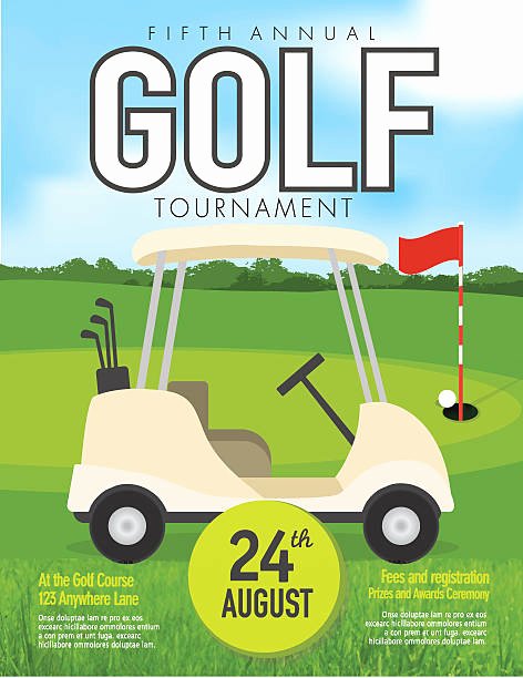 Golf tournament Invitation Template Best Of Royalty Free Golf Cart Clip Art Vector