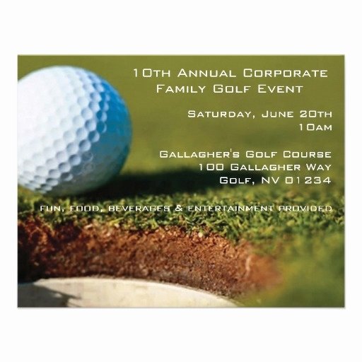 Golf tournament Invitation Template Luxury 17 Best Images About Golf events On Pinterest