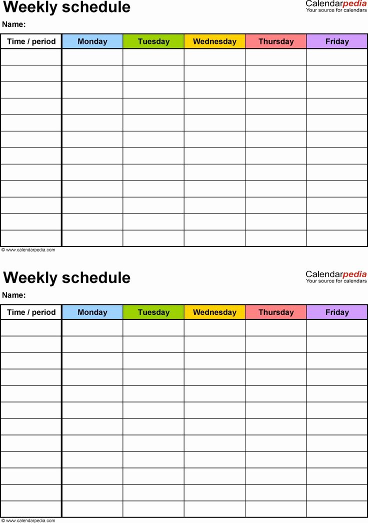 Google Docs Employee Schedule Template New Weekly Schedule Template Google Docs – Planner Template Free