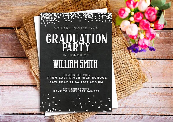 Graduation Dinner Invitation Template Elegant 43 Printable Graduation Invitations