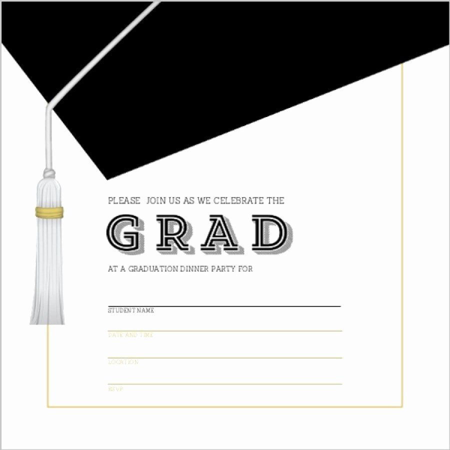 Graduation Party Invitation Template Free Beautiful 40 Free Graduation Invitation Templates Template Lab