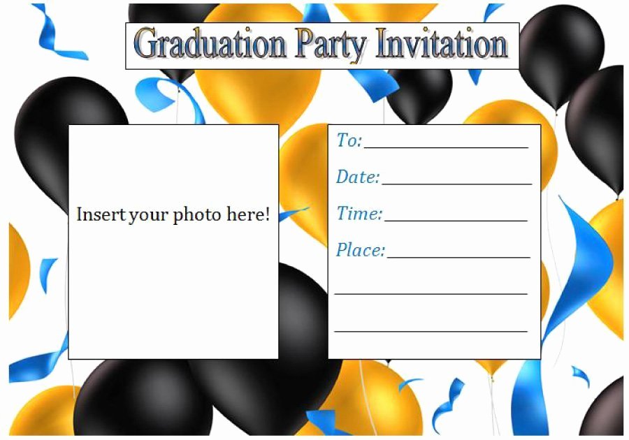 Graduation Party Invitation Template Free Elegant 40 Free Graduation Invitation Templates Template Lab