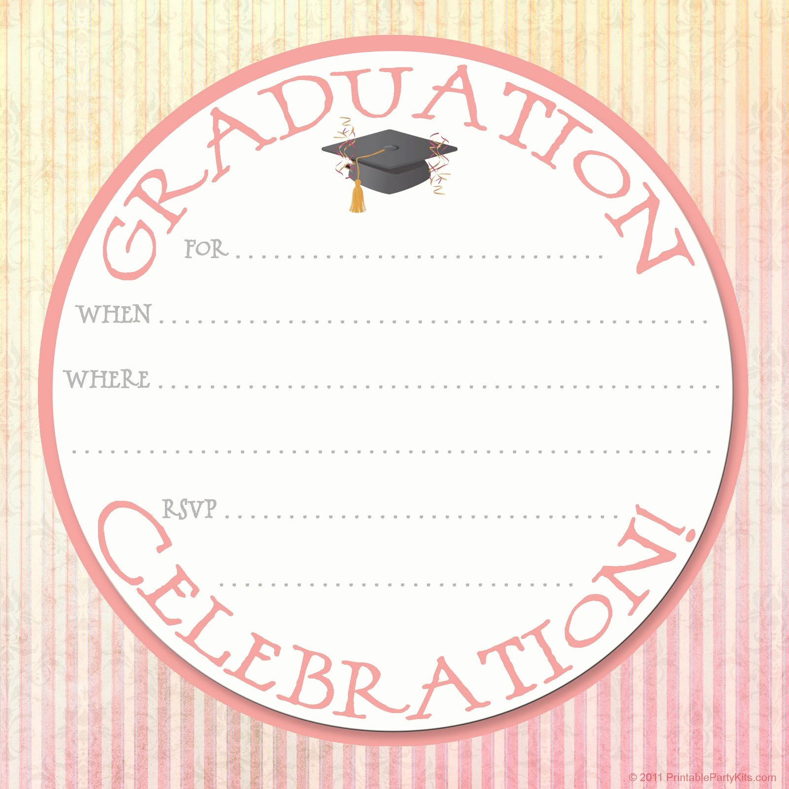 Graduation Party Invitation Template Free Fresh Free Printable Party Invitations Graduation Party