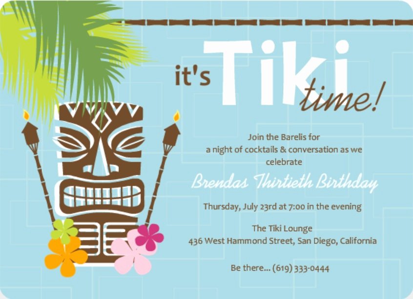 Hawaiian themed Invitation Template Fresh Luau Invitation Wording Ideas