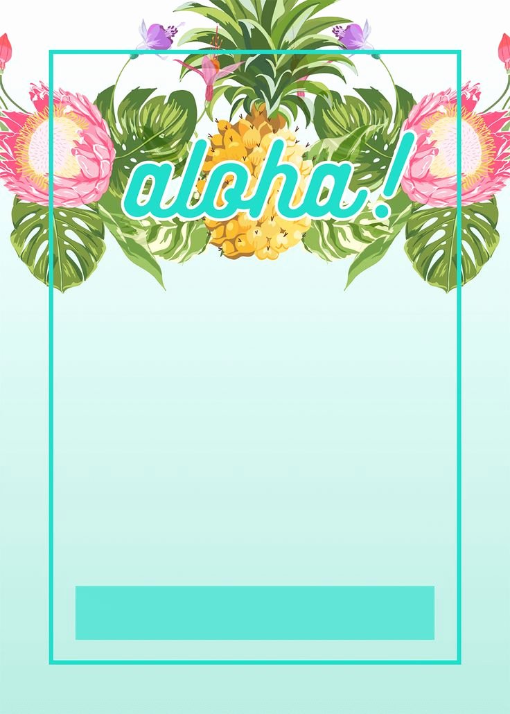 Hawaiian themed Invitation Template Inspirational 314 Best Images About Hawaiihula On Pinterest