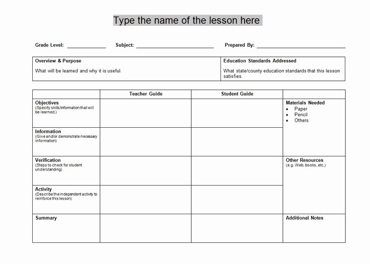 Head Start Lesson Plan Template New Lesson Plan Templates Lesson Plans and Templates On Pinterest