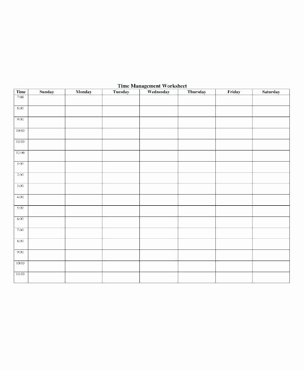 High School Schedule Template Luxury Time Management Template for Students – Vseo Tefo