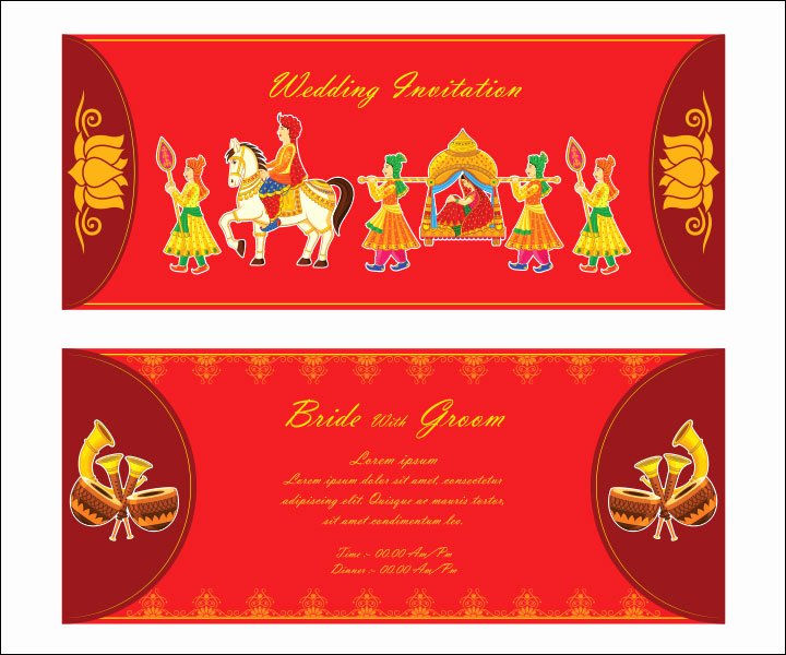 Hindu Wedding Invitation Template Lovely 10 Awesome Indian Wedding Invitation Templates You Will Love