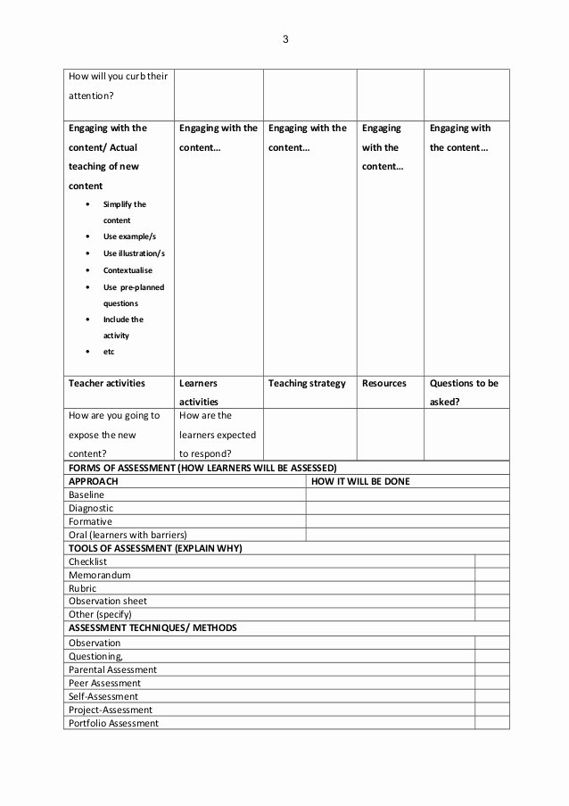 History Lesson Plan Template Inspirational History Lesson Plan Template