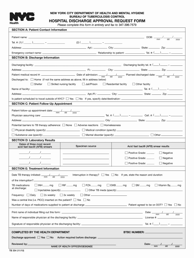 Hospital Release form Template Fresh Emergency Room Hospital Discharge Papers Fill Line