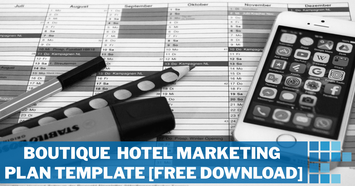 Hotel Marketing Plan Template Best Of Boutique Hotel Marketing Plan Template [free Download