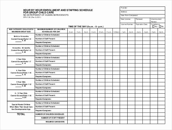 Hour by Hour Schedule Template New Hourly Schedule Template 34 Free Word Excel Pdf