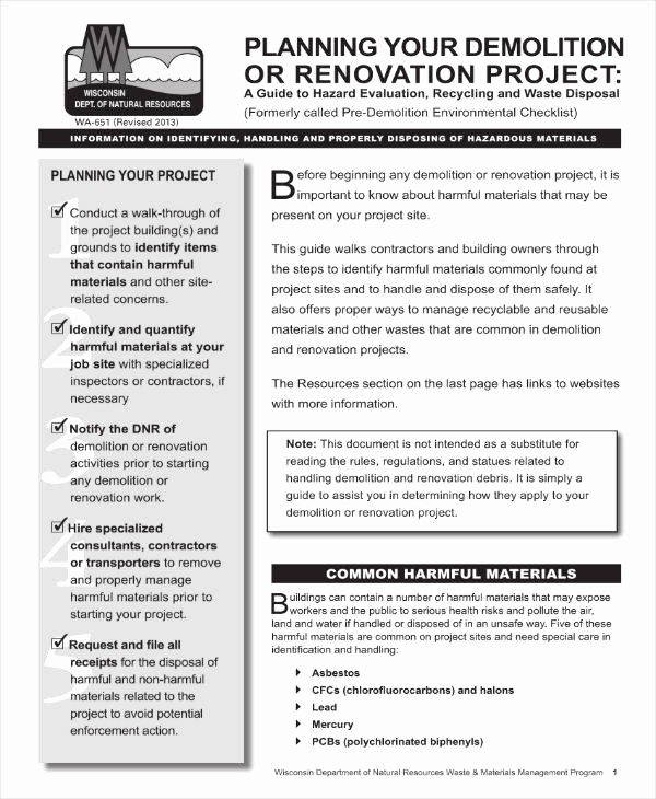 House Renovation Project Plan Template Beautiful 5 Home Renovation Project Plan Templates Pdf Word