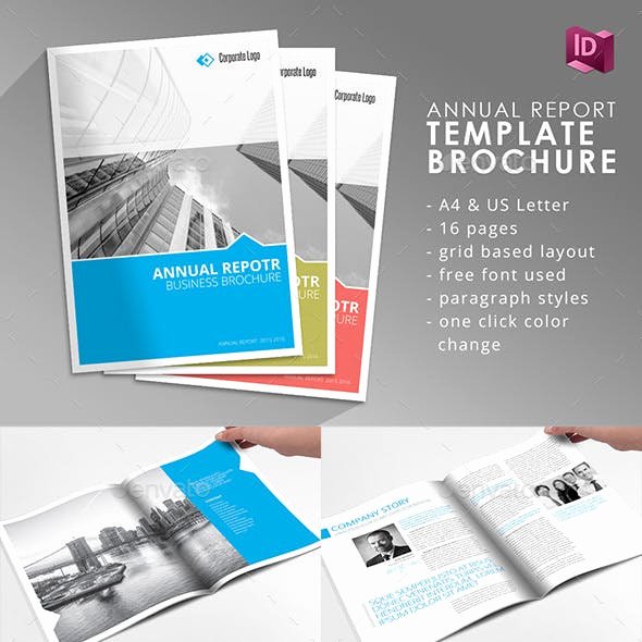 Indesign order form Template Beautiful Annual Report Indesign Graphics Designs &amp; Templates