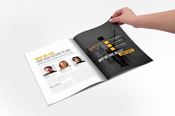 Indesign order form Template New Annual Repotr 2015 Indesign Template On Behance