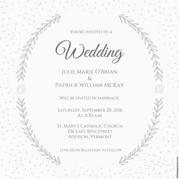 Indesign Wedding Invitation Template Lovely Wedding Invitation Template 71 Free Printable Word Pdf