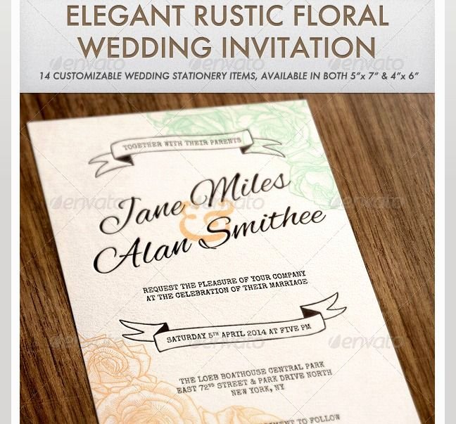 Indesign Wedding Invitation Template New 102 Best Psd Templates Images On Pinterest