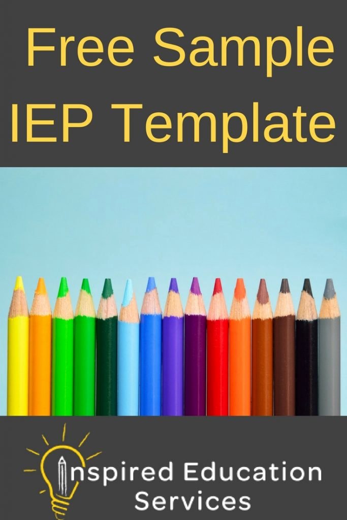 Individual Education Plan Template Unique Free Sample Iep Template What is An Individual Education