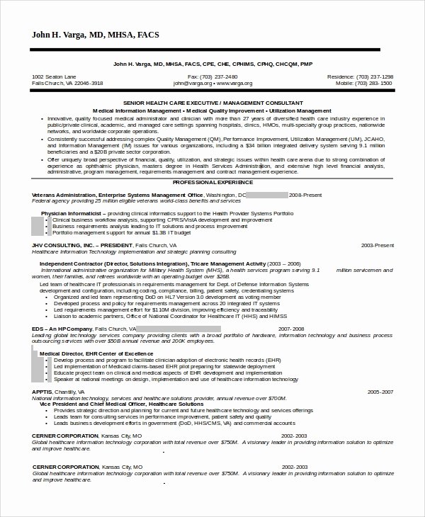 Information Technology Resume Template Best Of Resume Sample In Word 10 Examples In Word