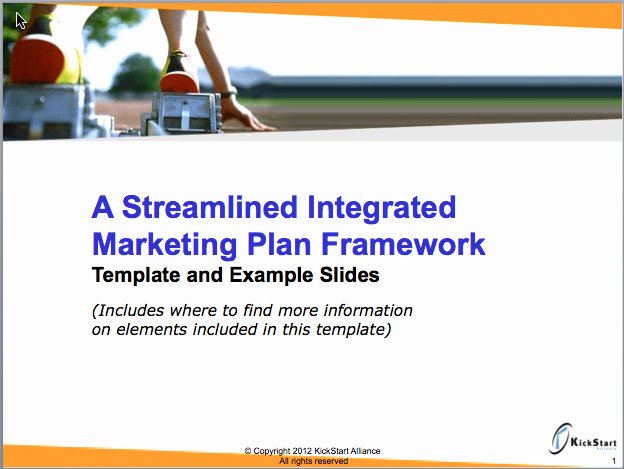 Integrated Marketing Plan Template Fresh Go to Market Plan