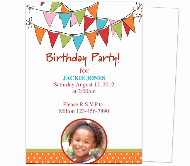 Kids Party Invitation Template Lovely 23 Best Images About Kids Birthday Party Invitation