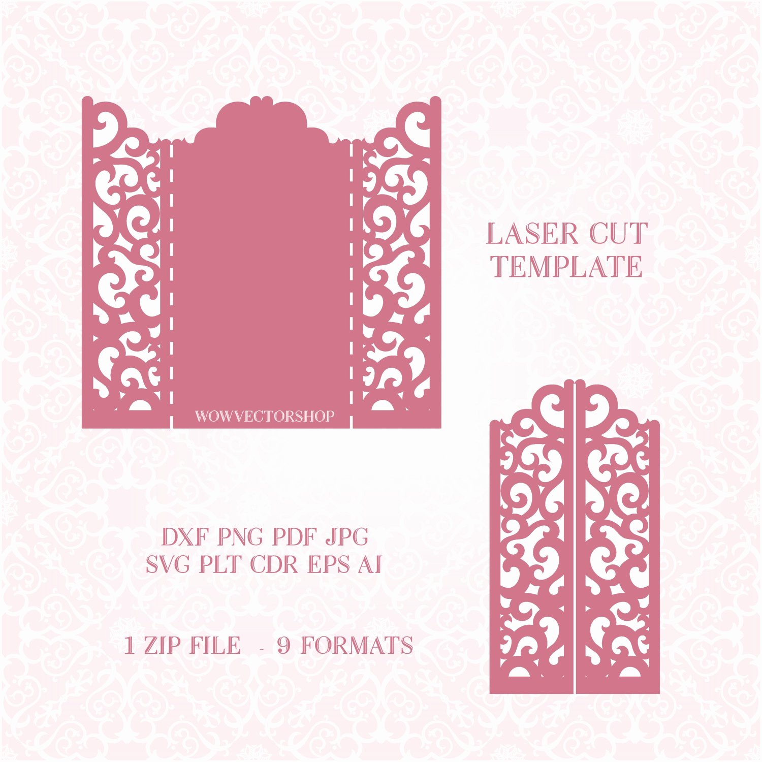 Lace Wedding Invitation Template Elegant Wedding Invitation Lace Card Template Quinceanera Invitation