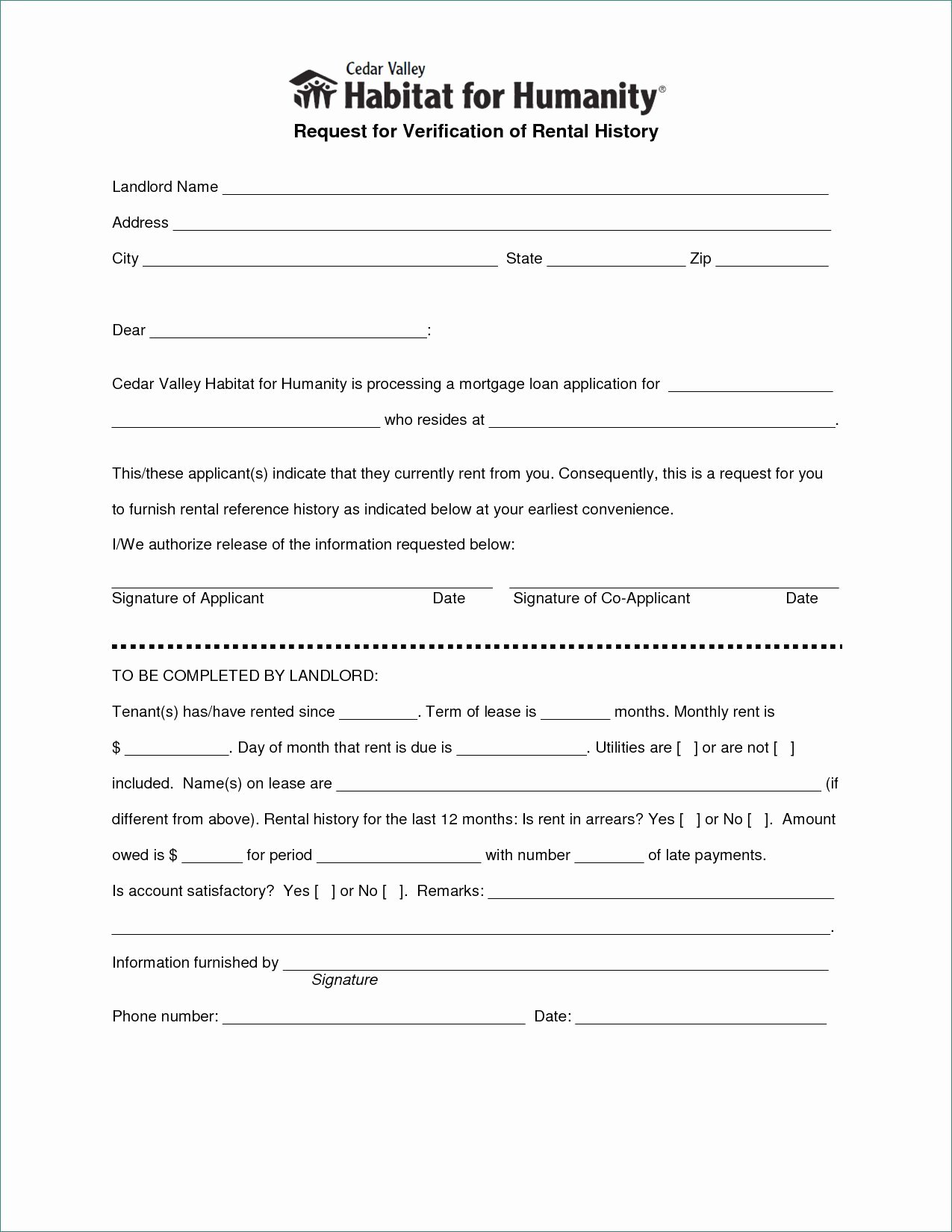 Landlord Verification form Template Awesome Letter Of Rental Verification 4