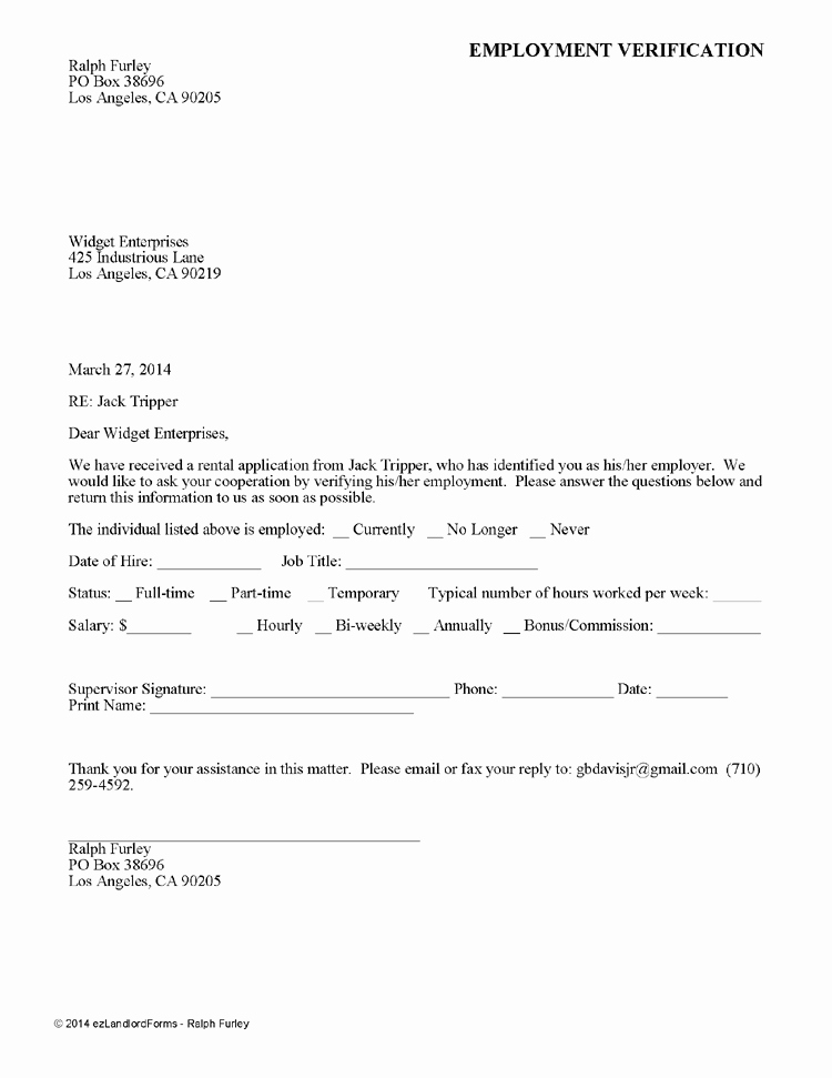 Landlord Verification form Template Beautiful Printable Sample Rental Verification form form In 2019