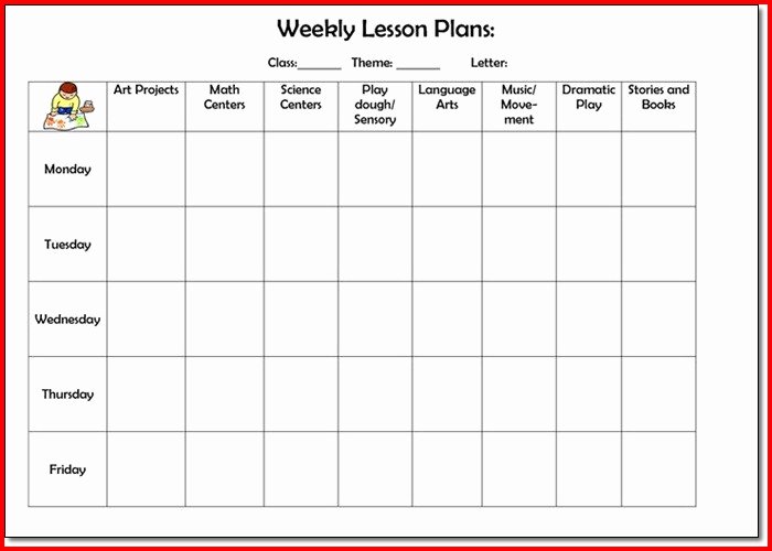 Lesson Plan Template College Luxury College Lesson Plan Template