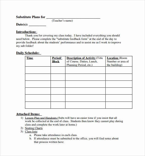 Lesson Plan Template Daily Lovely Sample Daily Lesson Plan 11 Documents In Pdf Word