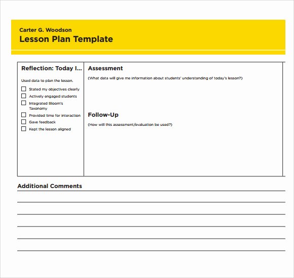 Lesson Plan Template Free Printable Luxury Sample Printable Lesson Plan Template 8 Free Documents