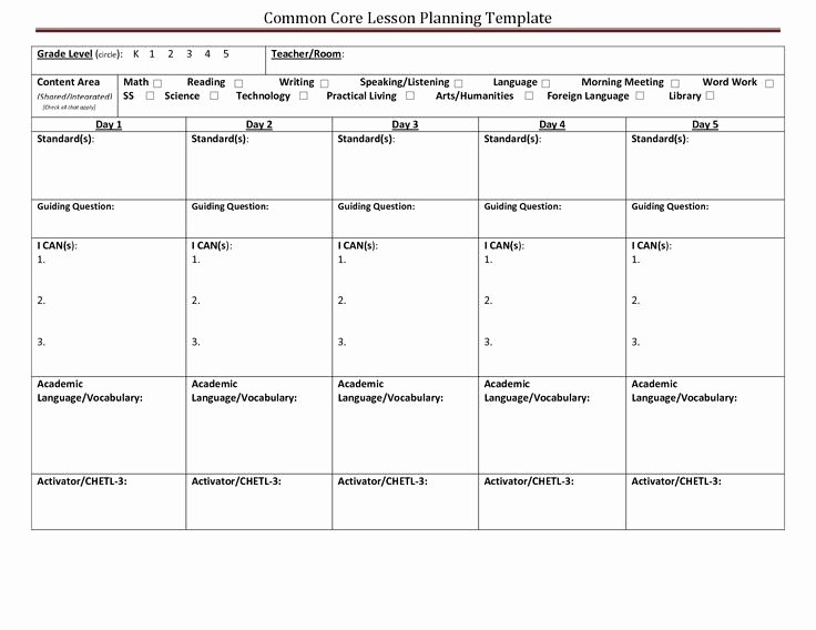 Lesson Plan Template Nyc Fresh Lesson Plan Template Nyc
