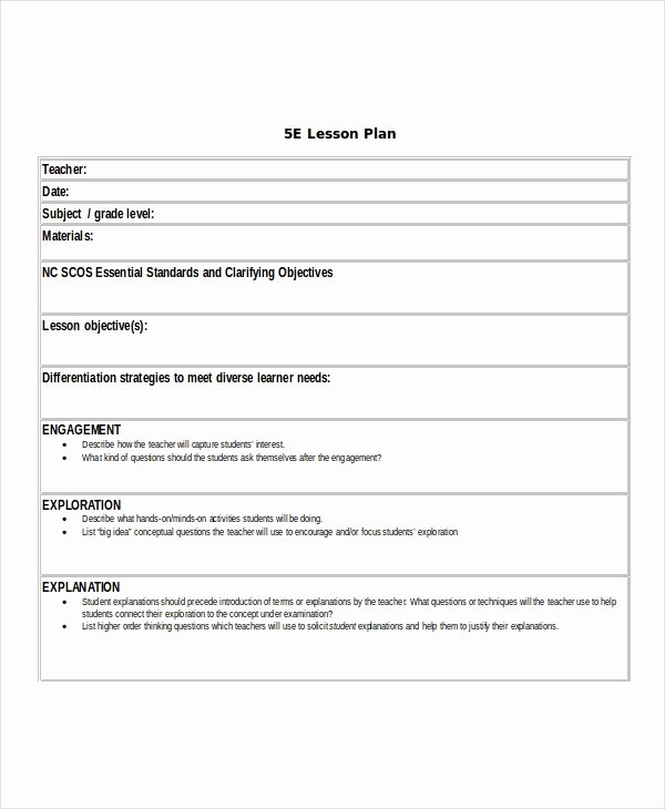 Lesson Plan Template Word Doc Luxury Lesson Plan Template 17 Free Word Pdf Document