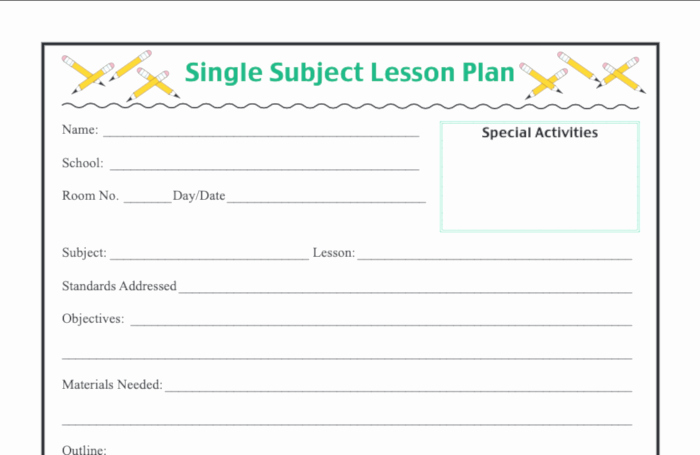 Lesson Plans Template Elementary Elegant 6 Lesson Plan Examples for Elementary School Classcraft Blog