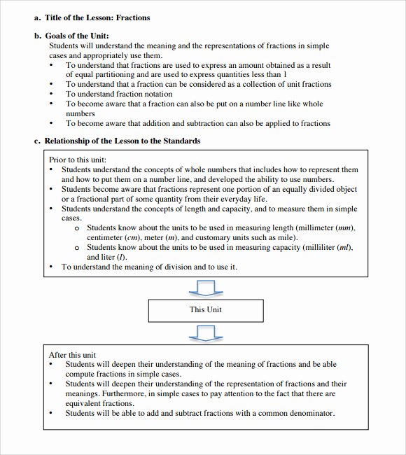 Lesson Plans Template Elementary Luxury Sample Elementary Lesson Plan Template 8 Free Documents
