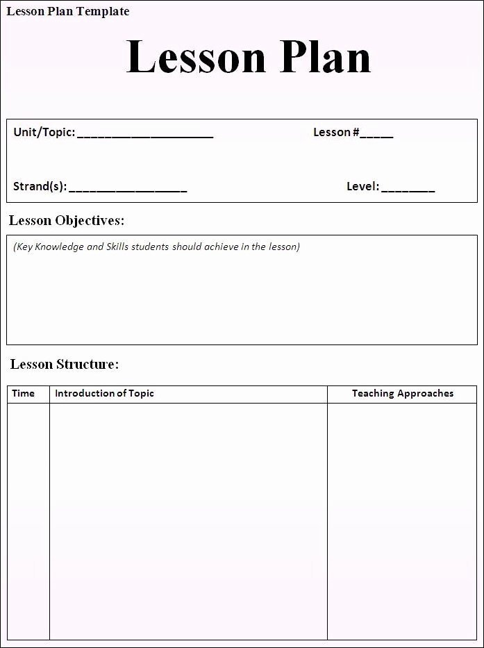 Lesson Plans Template Free Unique Emergent Curriculum Preschool Lesson Plan Template