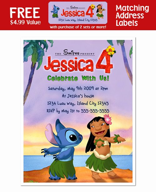 Lilo and Stitch Invitation Template Awesome Creative Frozen Invitations