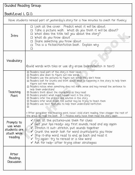 Literacy Lesson Plan Template Best Of Ten Pin Linky Reading Pins