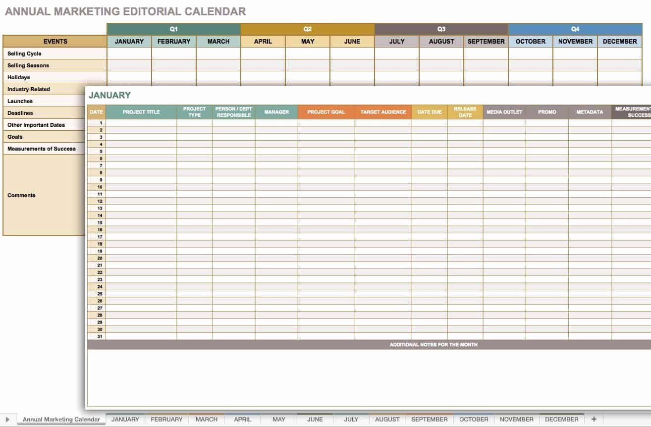 Marketing Outreach Plan Template Fresh Free Marketing Timeline Tips and Templates Smartsheet