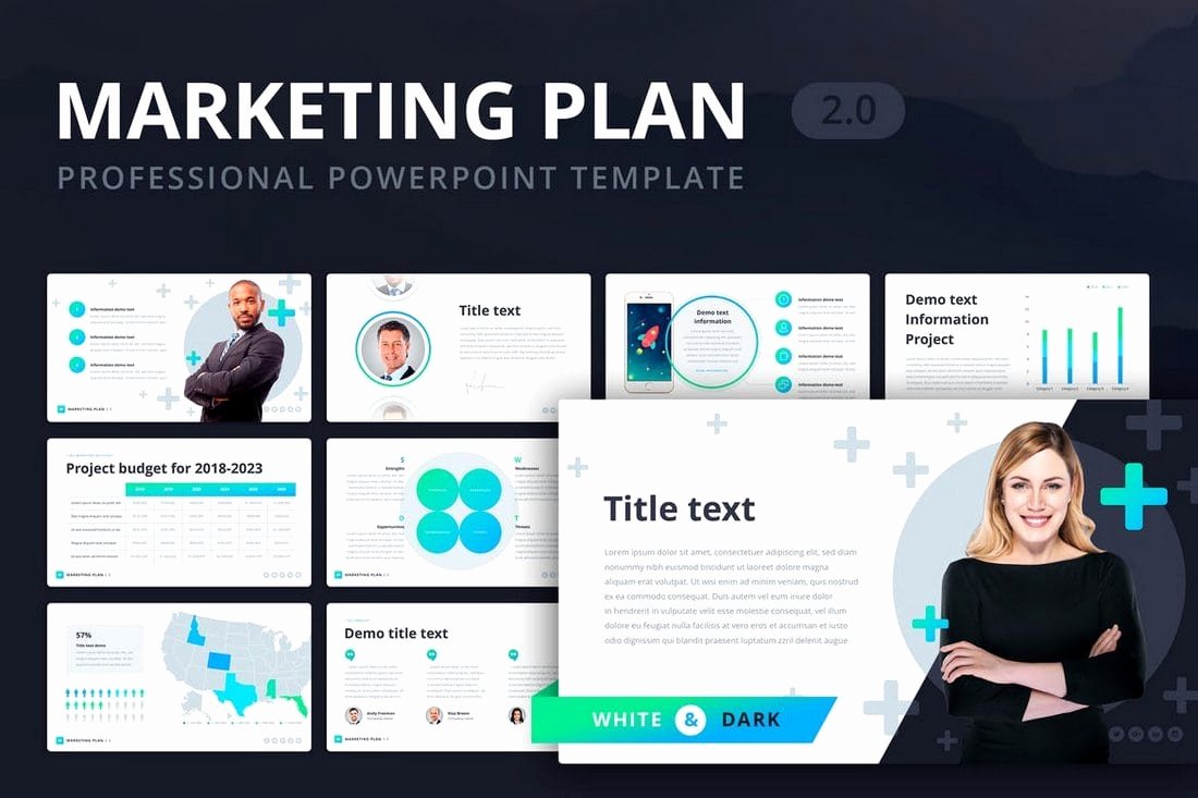 Marketing Plan Powerpoint Template Lovely 30 Modern Professional Powerpoint Templates