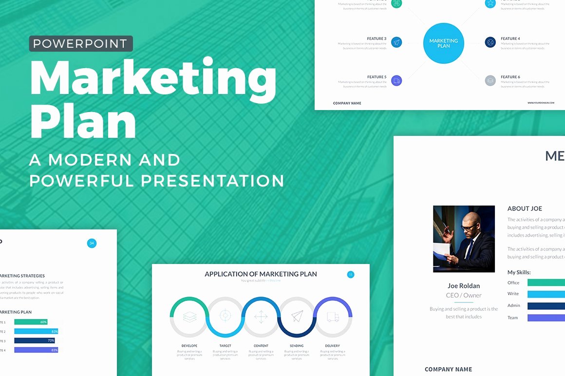 Marketing Plan Powerpoint Template Luxury Marketing Plan Powerpoint Template Powerpoint Templates