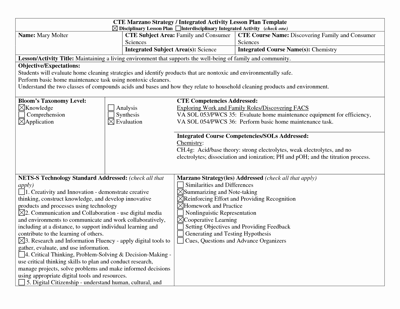 Marzano Lesson Plan Template Doc Awesome Marzano Lesson Plans Center Here You Will Find Your Way