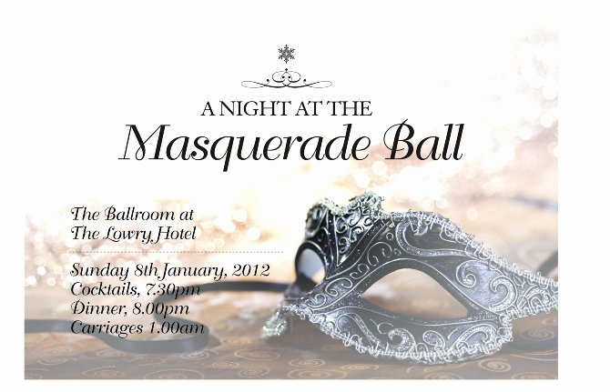 Masquerade Ball Invitations Template New Masquerade Party Invitations Templates