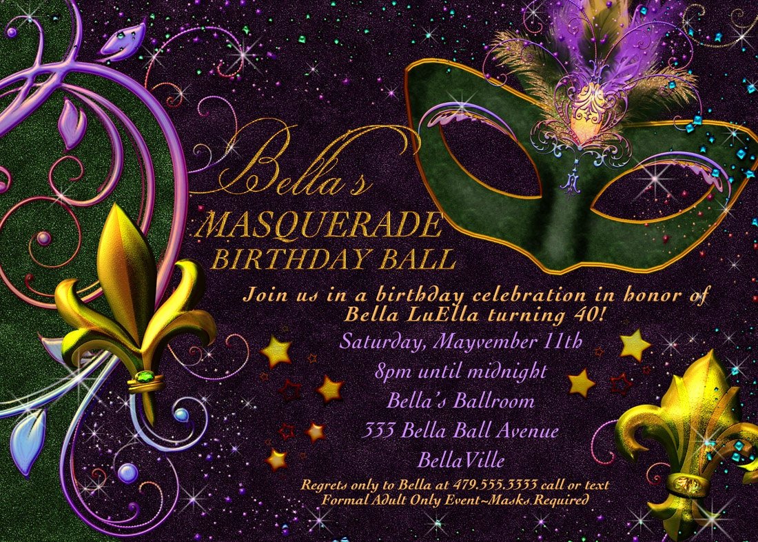 Masquerade Mask Invitation Template Best Of Masquerade Invitation Mardi Gras Invitation Masquerade