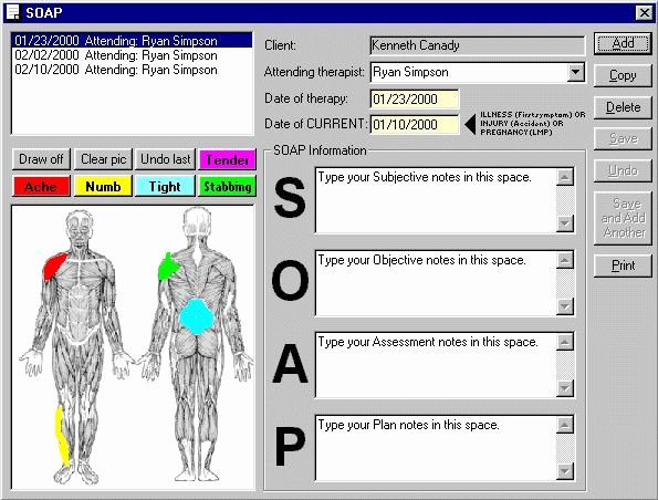 Massage therapy Business Plan Template Unique soap Notes for Massage therapy