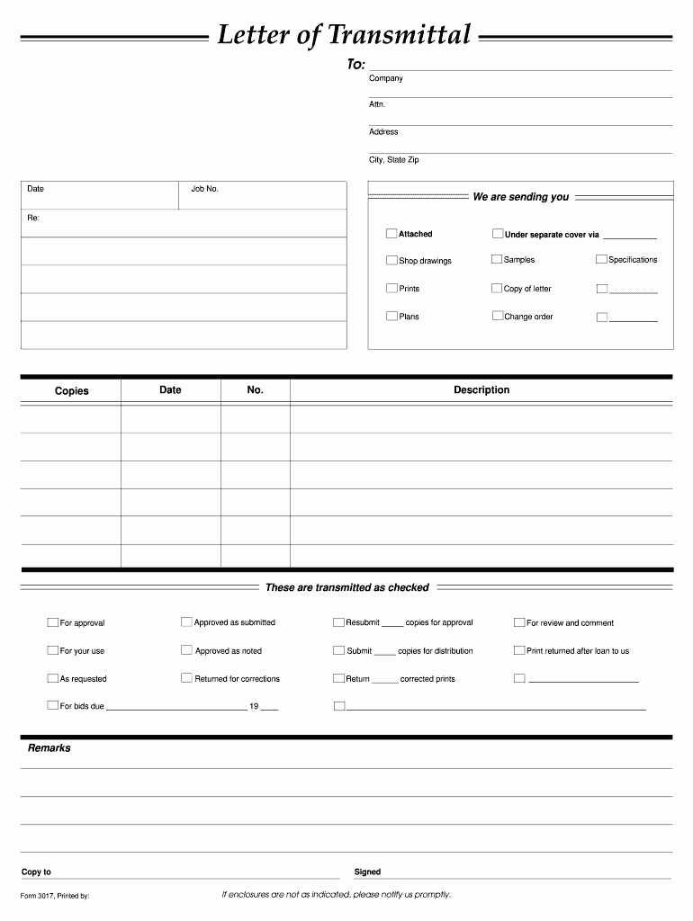 Material Submittal form Template Inspirational Transmittal form Fill Line Printable Fillable Blank