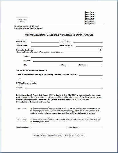 Medical Consent form Template Free Inspirational Medical form Templates Microsoft Word – Templates Free