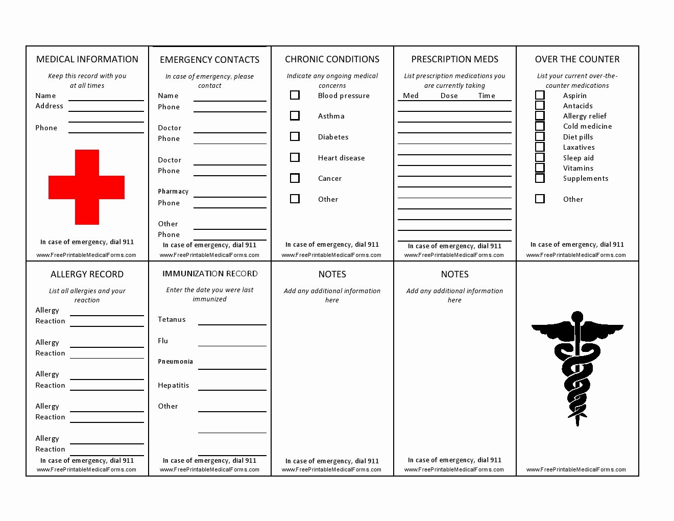 Medical Information form Template Best Of Printable Wallet Size Medication Cards